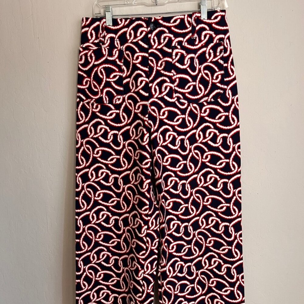 Maeve Pants/Anthropologie: Colette Cropped Wide-Leg Pants